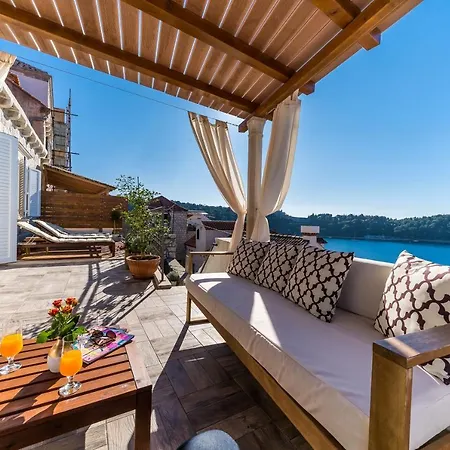 וילה Dubrovnik-cavtat Mima -sea Front With Pool קאבטאט